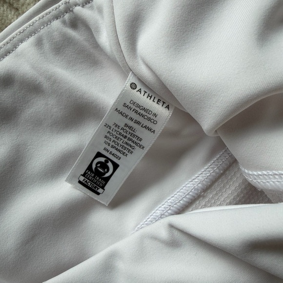 Athleta Soft White Leggings - Picture 5 of 5